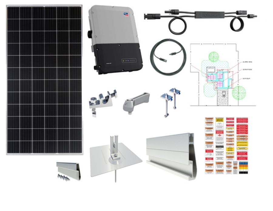 10KW Solar Photovoltaic system, roof top