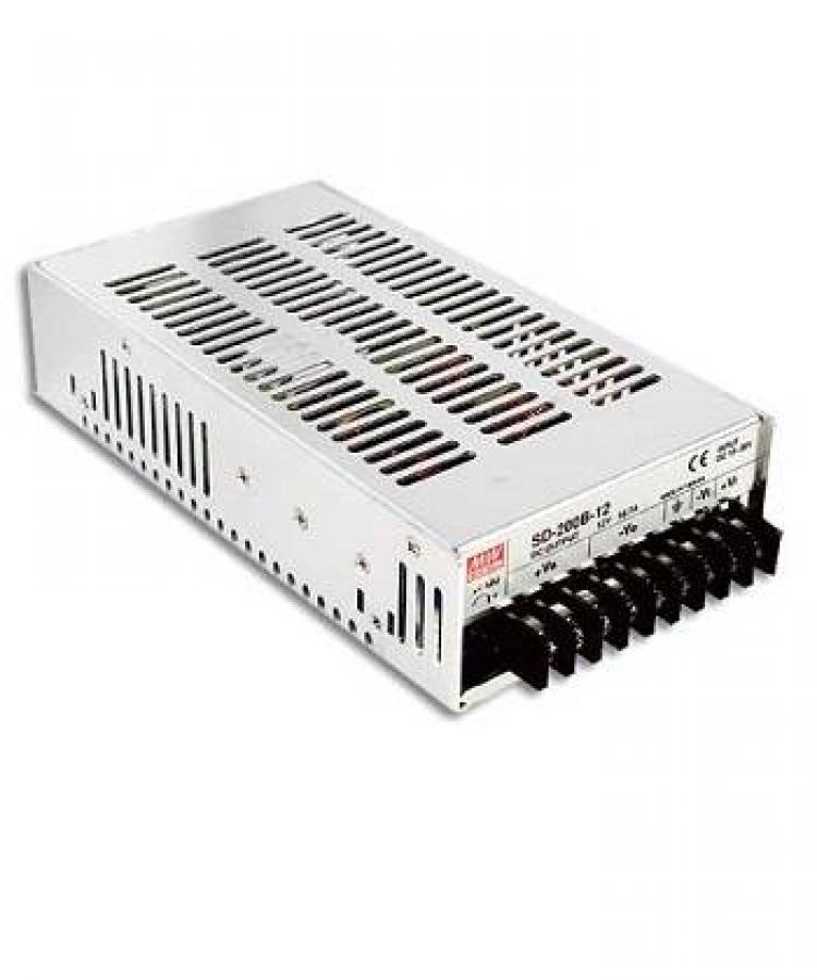 Meanwell, DC/DC Converter, 8.4A, 36-72V, 24V, MEA SD-200C-24