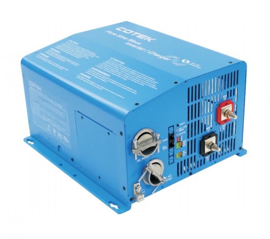 Cotek, AC/DC Inverter-Charger, 3000W, 12VDC, 120VAC, COT SL-3000