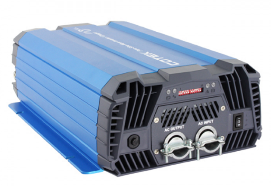 Cotek, AC/DC Inverter, 1200W, 12VDC, 120VAC, Cotek SC1200-112