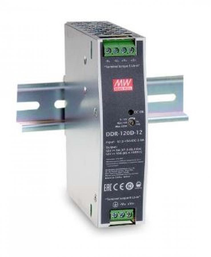 Meanwell, DC/DC Converter, 2.5A, 33.6-67.2V, 48V, MEA DDR-120C-48