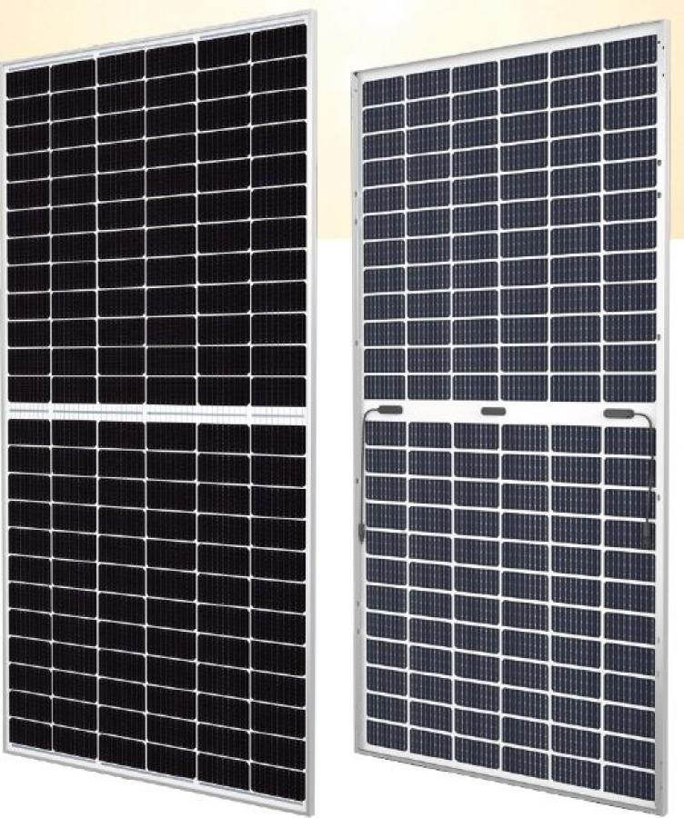 CANADIAN SOLAR BIHIKU CS3W-450MB-AG 450W CLEAR ON WHITE 144 HALF-CELL BIFACIAL MONO SOLAR PANEL