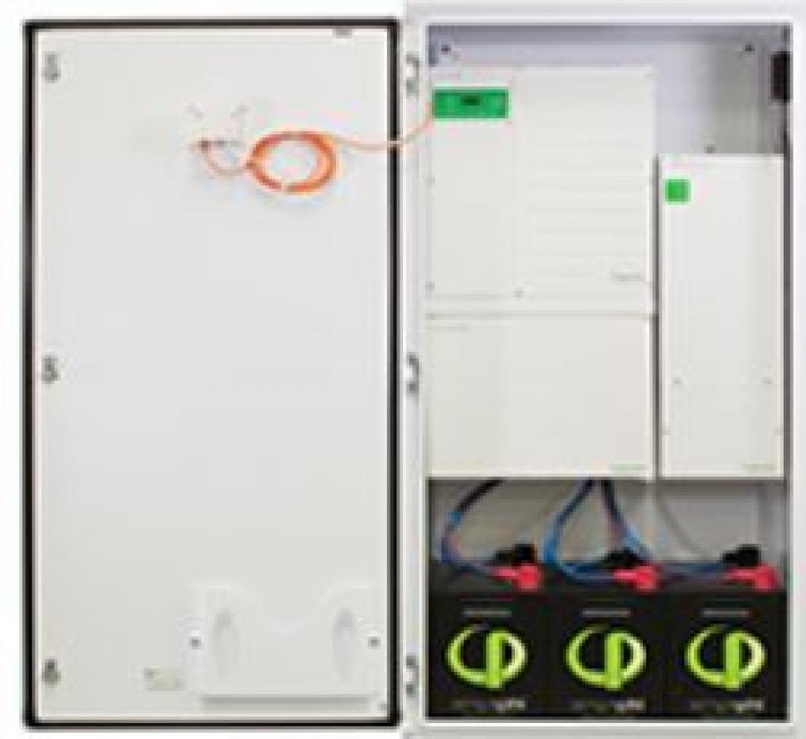 SimpliPhi, AccESS with Schneider XW+ 6848, 120/240Vac, 2 Phi 3.8, LFP Batteries, 1 MPPT