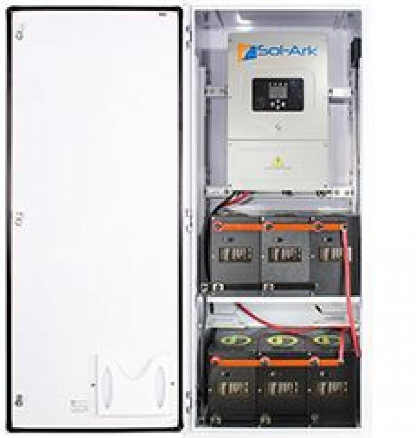 SimpliPhi, AccESS with Sol-Ark 8kW AC/DC Coupled, 4 Phi 3.8, LFP Batteries