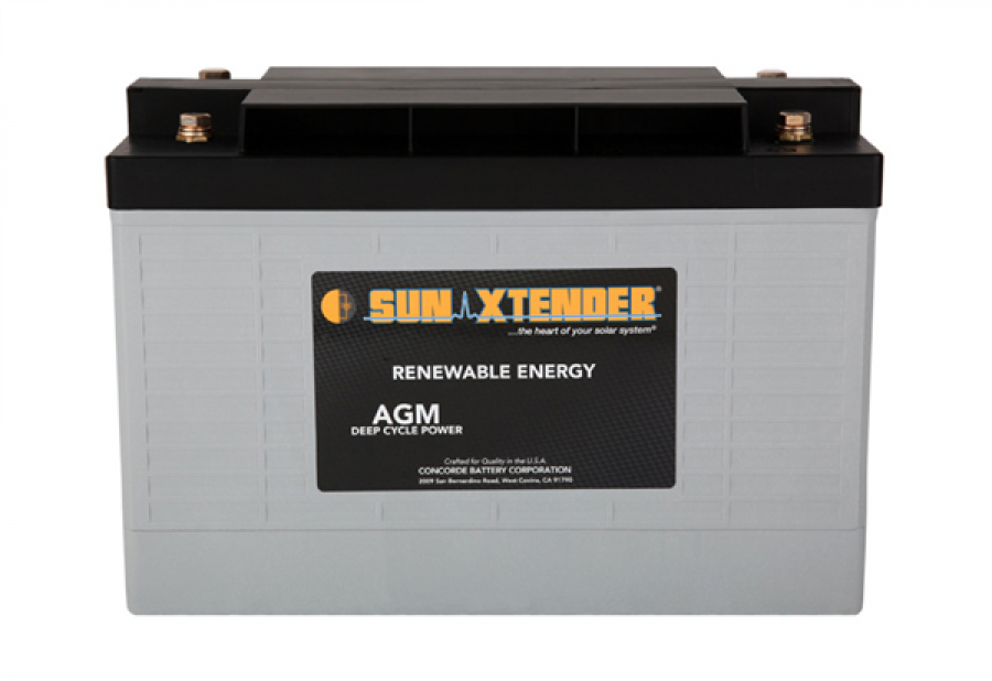 Concorde, SunXtender Sealed AGM Battery, 12V,  34Ah