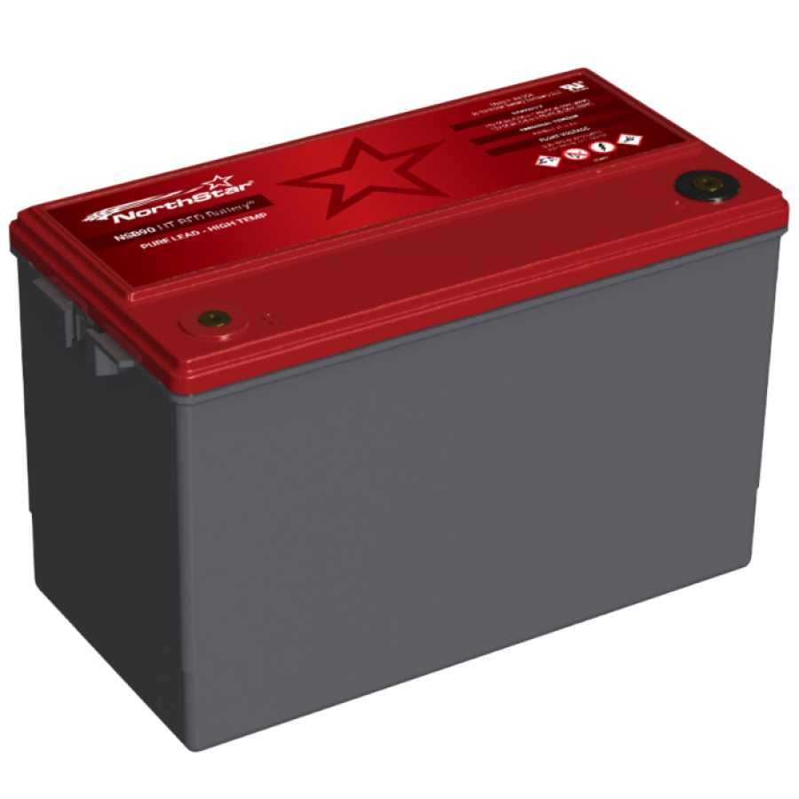 Outback, NorthStar RED HT VRLA-AGM Pure Lead High Temperature Battery 125Ah