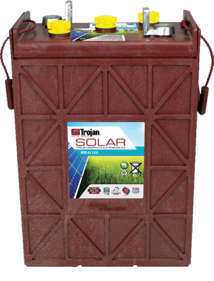 Trojan, PREMIUM Line Flooded Battery with Smart Carbon, 2V, 1130Ah