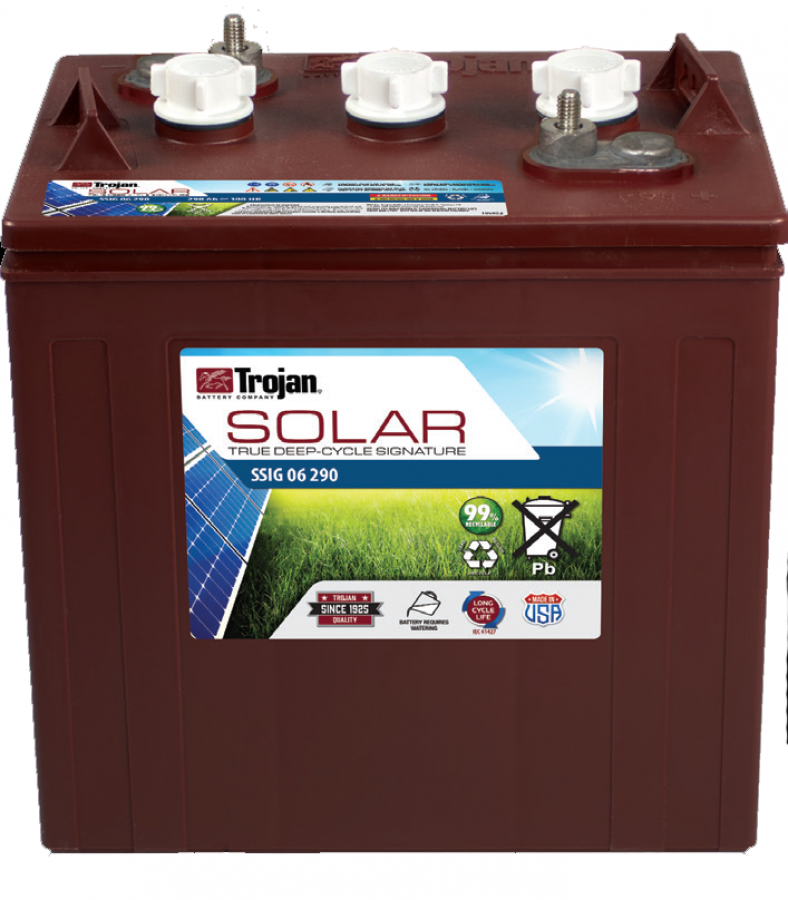 Trojan, SIGNATURE Line Flooded Battery, 6V, 265Ah