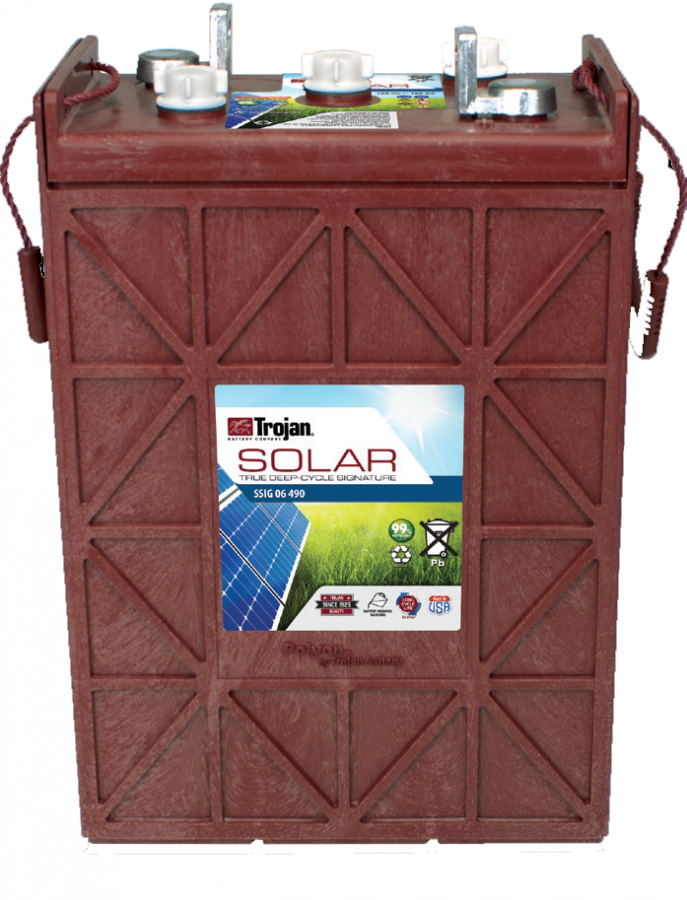 Trojan, SIGNATURE Line Flooded Battery, 6V, 443Ah