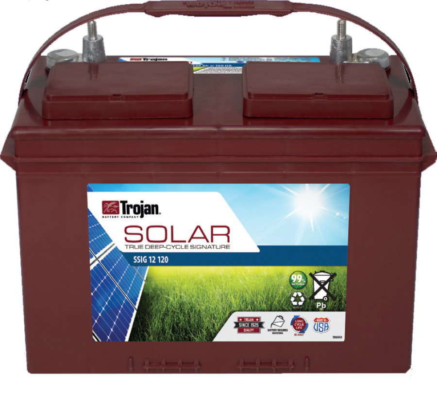 Trojan, SIGNATURE Line Flooded Battery, 12V, 107Ah