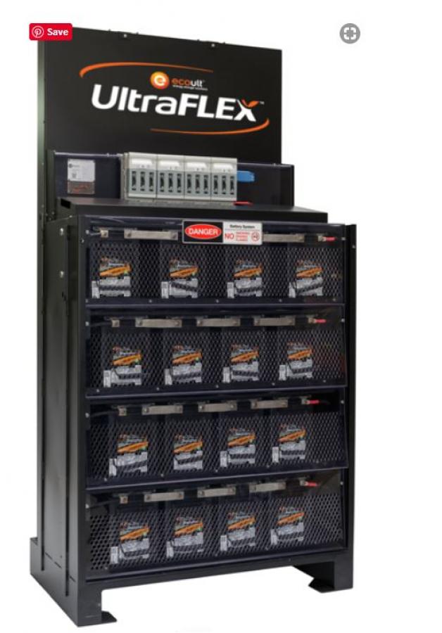 MK Battery, UltraFLEX 48V Energy Storage System, 16 12V Sealed Ultra Batteries