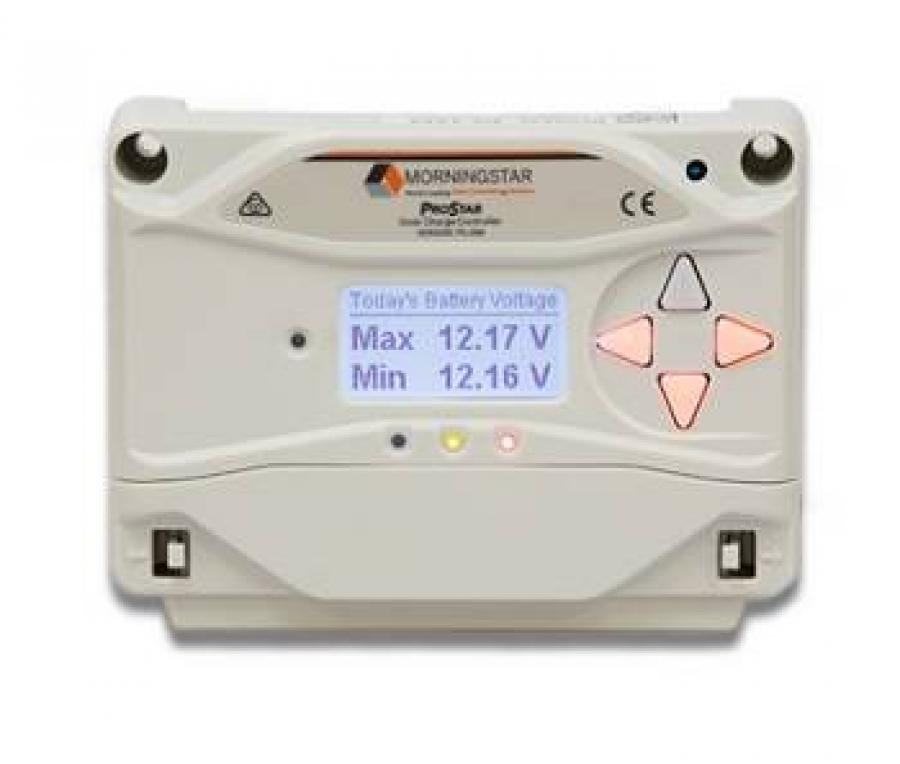 Morningstar, ProStar PWM Charge Controller, Gen 3, 30A, 12/24VDC