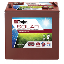 Trojan, SOLAR AGM Line, AGM Battery, 6V, 220Ah