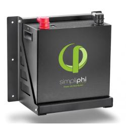 SimpliPhi, Phi 3.8, Battery, 3.8kWh, LFP (Lithium Iron Phosphate), 48 volt, with 80A disco and BMS